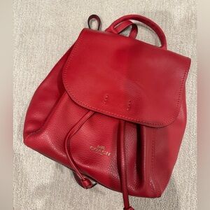 Coach leather backpack *Brand New*